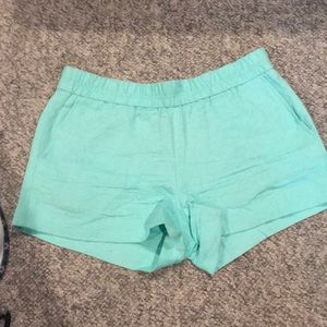 J crew floral detail shorts